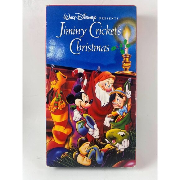 Walt Disney Jiminy Crickets Christmas VHS Tape Animated Movie - Picture 1 of 3
